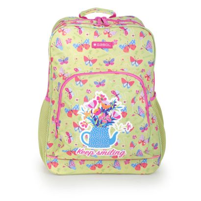 SAC A DOS ADAPTABLE A CHARIOT - BOUQUET - PISTACHE