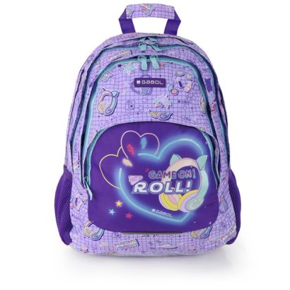 SAC A DOS 3 COMPARTIMENTS - FUNNY - LILAS