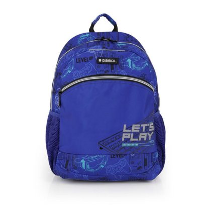 SAC A DOS ADAPTABLE A CHARIOT - GAMING - BLEU