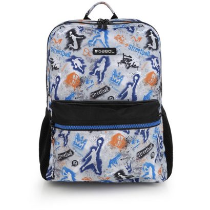 SAC A DOS ADAPTABLE A CHARIOT - FREEDOM - GRIS