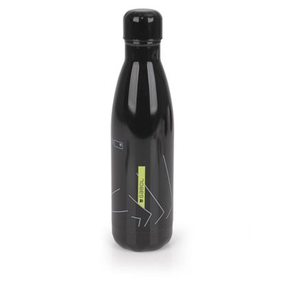 GOURDE EN ACIER INOXIDABLE - PANTHER - NOIR